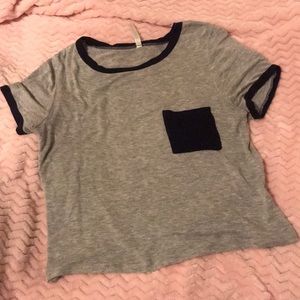 cropped t-shirt